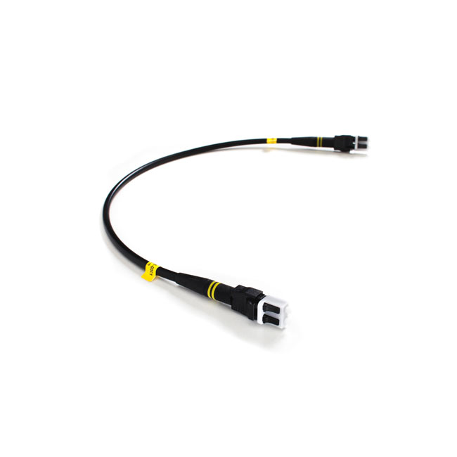 FieldCast 2C SM Jumper Duplex Patch Cable (0.40m Black)