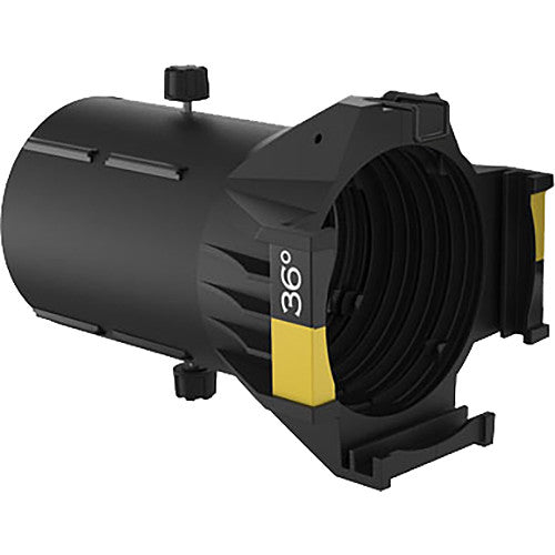 CHAUVET PROFESSIONAL Ovation Ellipsoidal HD Lens Tube (36°, Black) from www.thelafirm.com