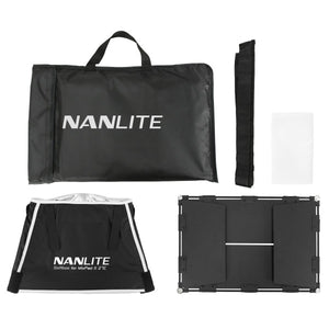 Nanlite Mixpad II 27C Barndoor & Softbox Set from www.thelafirm.com