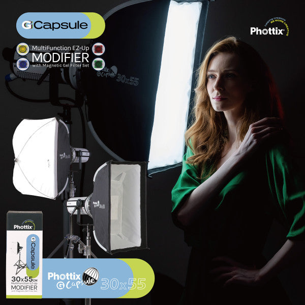 Phottix G-Capsule Softbox 30x55cm (12"x22") from www.thelafirm.com