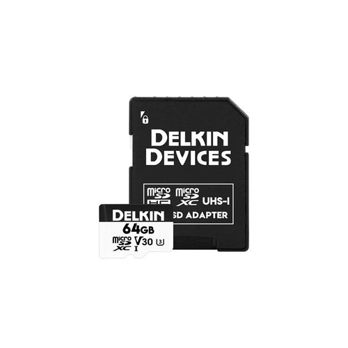 Delkin Devices 64GB HyperSpeed microSDXC V30