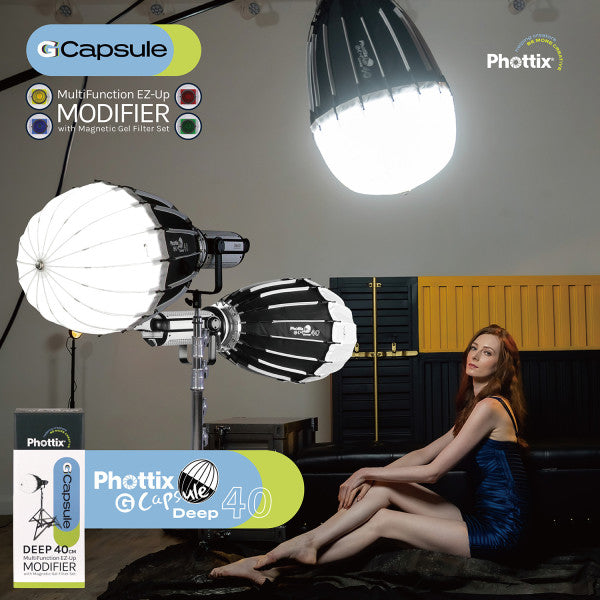 Phottix G-Capsule Softbox 40cm (16") from www.thelafirm.com