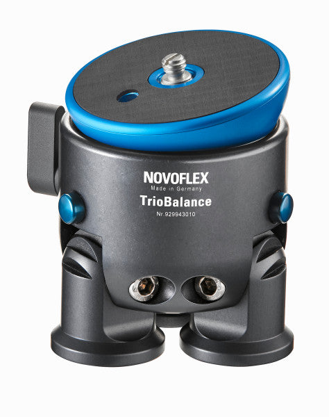 NOVOFLEX TrioBalance Tripod base w. integrated leveler from www.thelafirm.com