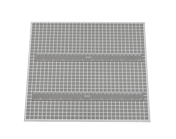 NOVOFLEX Metal base plate (magnetic) for MS-MACRO-REPRO 12x12" Line grid, 18% gray, incl. 2 scaled magnetic strips from www.thelafirm.com