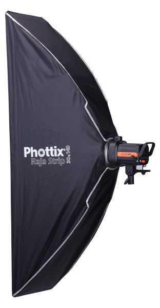 Phottix Raja Quick-Folding Strip Softbox 12x55in (30x140cm) from www.thelafirm.com