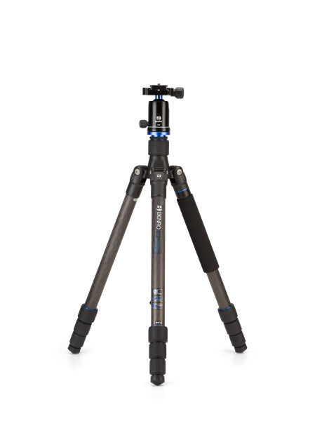 Benro Travel Angel 9X CF Series 2 Tripod Kit, 4 Section, Twist Lock, V1 Head, Monopod Conversion from www.thelafirm.com