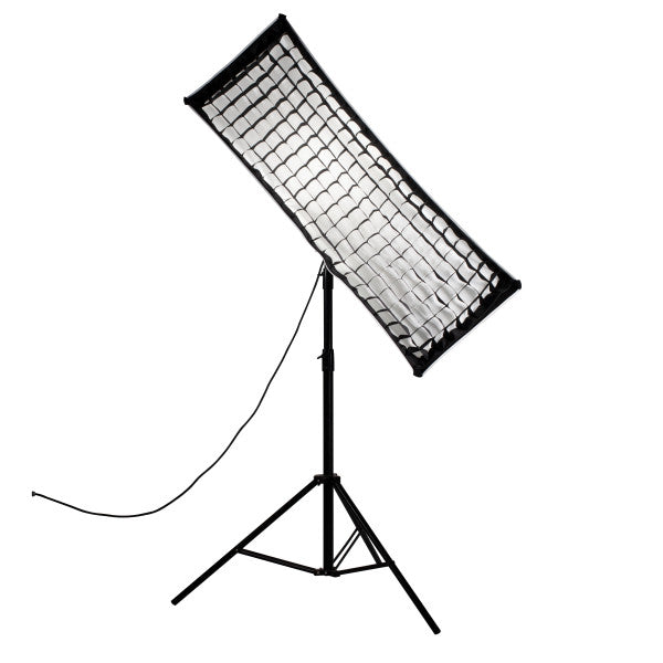 Nanlite Fabric Grid for Asymmetrical Stripbank Softbox (18x43in) from www.thelafirm.com