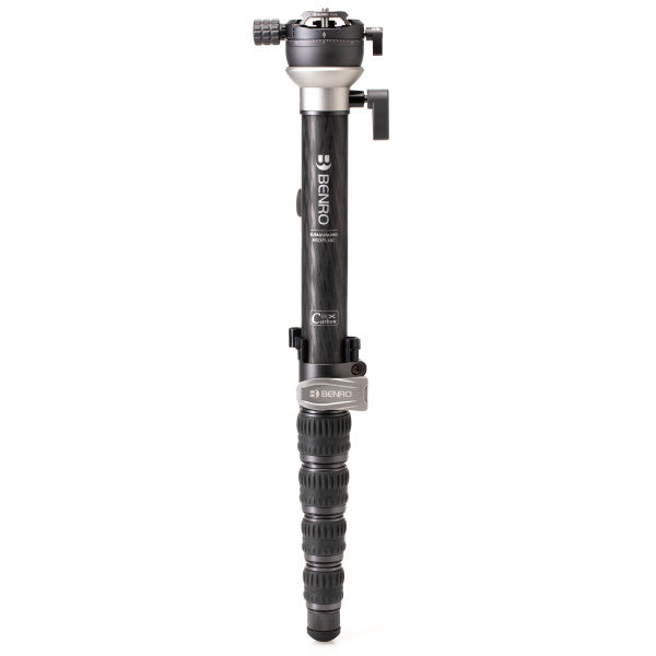 Benro MSDPL46C SupaDupa Carbon Fiber Monopod with Leveling Pan Head from www.thelafirm.com