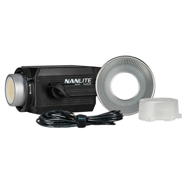 Nanlite FS-200 AC LED Spotlight from www.thelafirm.com