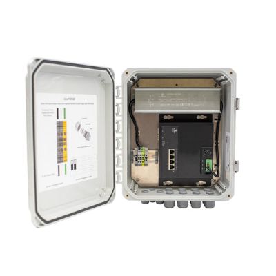 EtherWAN EasyPoE Lite Series NEMA-Rated Indoor/Outdoor Complete Security Cabinet Solution (4 Gigabit) from www.thelafirm.com