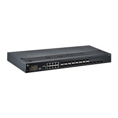 EtherWAN 24-port Gigabit and 4-port 1G/10G SFP+ Hardened Managed Layer 3 Switch from www.thelafirm.com