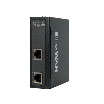 EtherWAN Hardened Gigabit PoE Extender from www.thelafirm.com