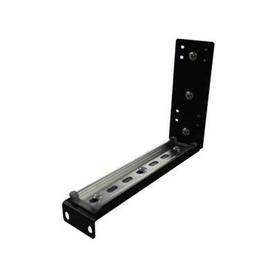EtherWAN Din-rail Configuration for Z-Shaped Rack Horizontal Mounting Bracket for DIN-rail switches (EX78900/78000/73900, Black) from www.thelafirm.com