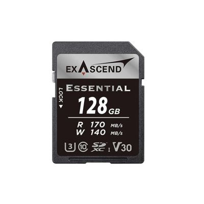 Exascend Essential SDXC, UHS-I, V30 128GB from www.thelafirm.com
