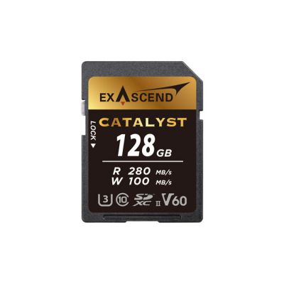 Exascend Essential SDXC, UHS-II, V60 128GB from www.thelafirm.com