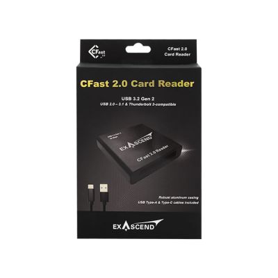 Cfast 2.0 Card Reader, Black from www.thelafirm.com