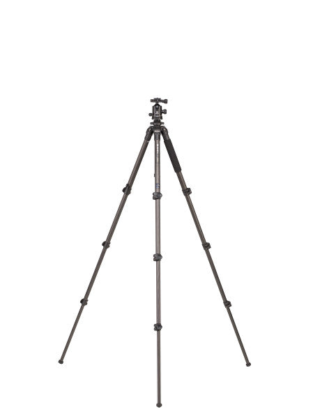 Benro Adventure 8X CF Series 2 Tripod Kit, 4 Section, Flip Lock, B2 Head from www.thelafirm.com