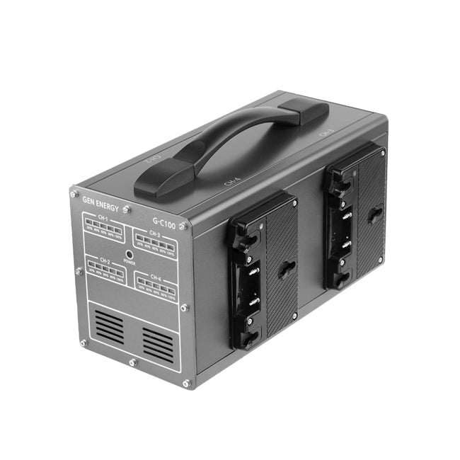 GEN ENERGY 4-Channel Simultaneous Fast Gold Mount Charger (6A)