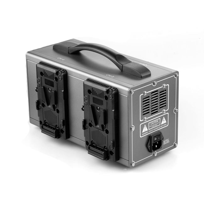 GEN ENERGY 4-Channel Simultaneous Fast V-Mount Charger (6A)
