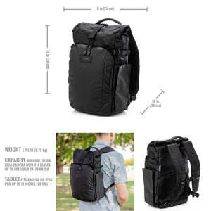Tenba Fulton v2 10L All Weather Backpack - Black/Black Camo from www.thelafirm.com