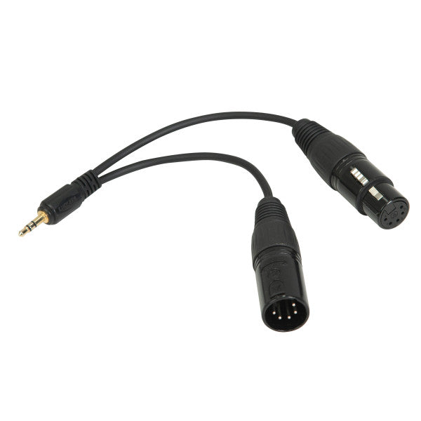 Nanlite DMX Adapter Cable with 3.5mm Connector from www.thelafirm.com