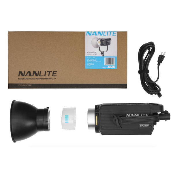 NANLITE FS-300B BICOLOR LED SPOTLIGHT from www.thelafirm.com