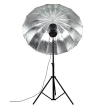 Load image into Gallery viewer, Nanlite Silver Deep Umbrella 135 (53in) from www.thelafirm.com