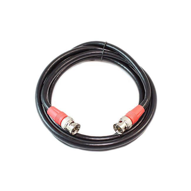 Genustech 6' 12G-SDI UHD (8K) BNC Coax Cable (RG6/18AWG Male to Male, Gold Pin)