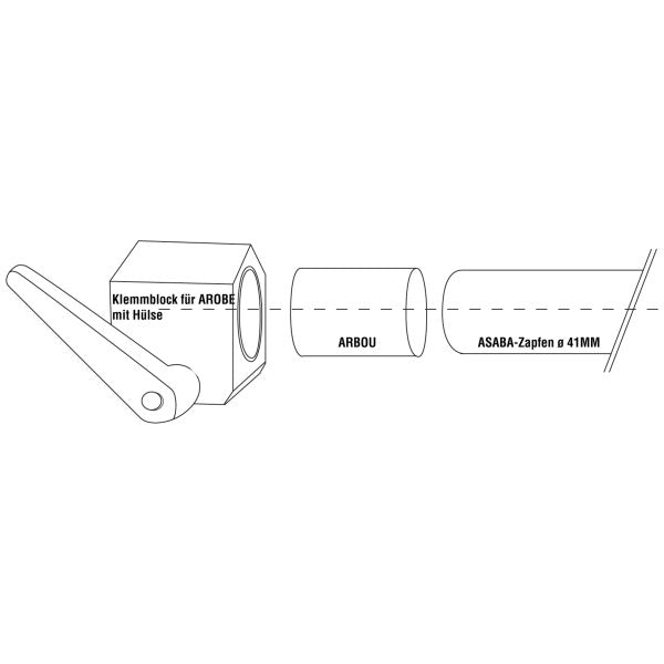 Foba Adapt sleeve-ASABA bm, plstic from www.thelafirm.com