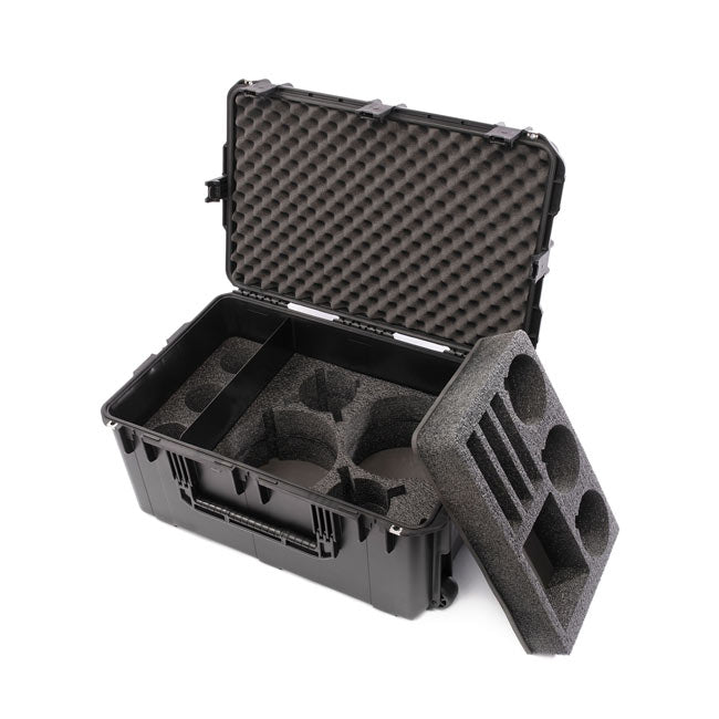 Hive Lighting C-Series 3 Light Hard Rolling Case with Custom Foam