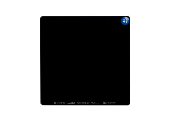 Benro Master 75x75mm 8-stop (ND256 2.4) Solid Neutral Density Filter from www.thelafirm.com