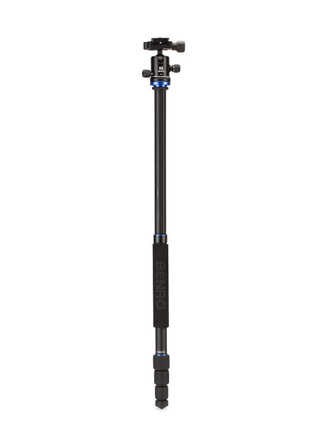 Benro Travel Angel AL Series 1 Tripod Kit, 4 Section, Twist Lock, B0 Head, Monopod Conversion from www.thelafirm.com