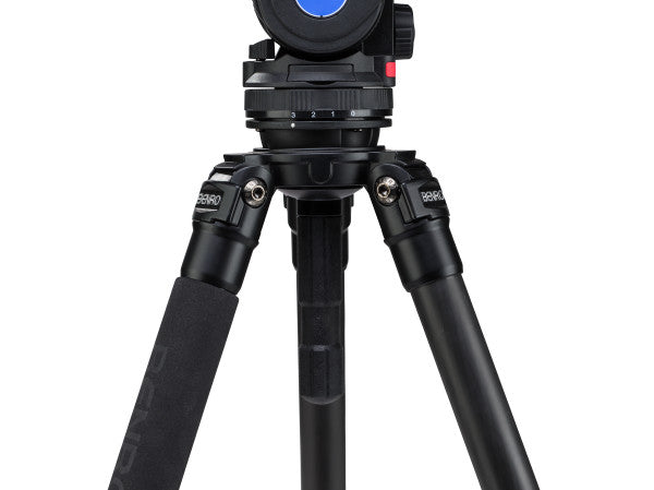 Benro A373F Series 3 AL Video Tripod & BV6H Head - 3 Leg Sections, Flip Lock Leg Release from www.thelafirm.com