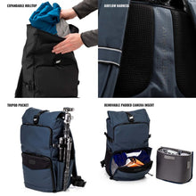 Load image into Gallery viewer, Tenba DNA 16 DSLR Backpack - Blue from www.thelafirm.com