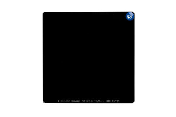 Benro Master 75x75mm 6-stop (ND64 1.8) Solid Neutral Density Filter from www.thelafirm.com