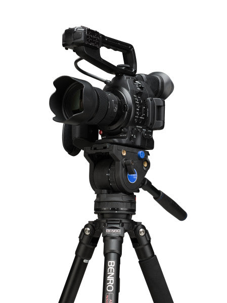 Benro A373F Series 3 AL Video Tripod & BV6H Head - 3 Leg Sections, Flip Lock Leg Release from www.thelafirm.com