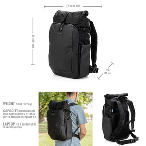 Tenba Fulton v2 16L All Weather Backpack - Black/Black Camo from www.thelafirm.com