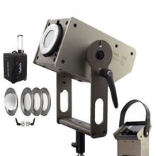Load image into Gallery viewer, Kelvin Epos 300 Travel Kit with Accessories for Epos Series, RGBACL LED COB Studio Light (B-Mount)
 from www.thelafirm.com
