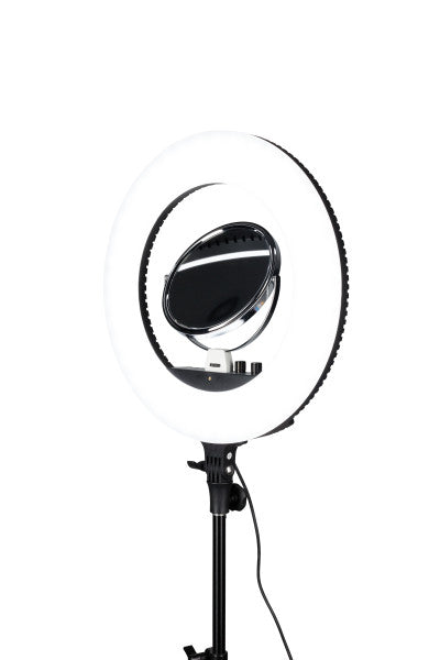 Nanlite Halo Series Ring Light Dual-Sided Mirror 8in from www.thelafirm.com