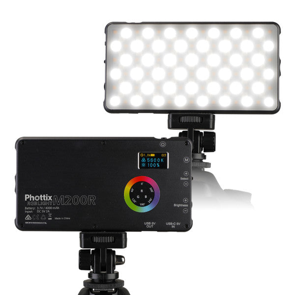 PHOTTIX M200R RGB LIGHT from www.thelafirm.com