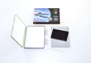 Benro Master Hardened 100x150mm 3-stop (GND8 0.9) Hard-edge Graduated Neutral Density Filter from www.thelafirm.com