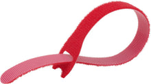 Load image into Gallery viewer, Kupo EZ-TIE Simple Cable Ties 0.78 x 7.87&quot; (2 x 20cm) - Red (50 Pack) from www.thelafirm.com