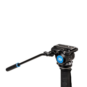 Benro A48FDS4PRO Aluminum Video Monopod Kit from www.thelafirm.com