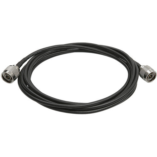 Flexible Low Loss Cable, 1 meter, N-male to N-male from www.thelafirm.com