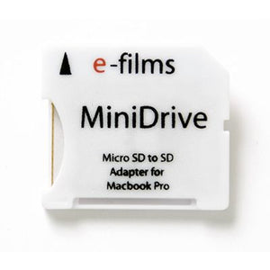 E-FILMS Minidrive Micro SD Memory Card to SD Adapter from www.thelafirm.com