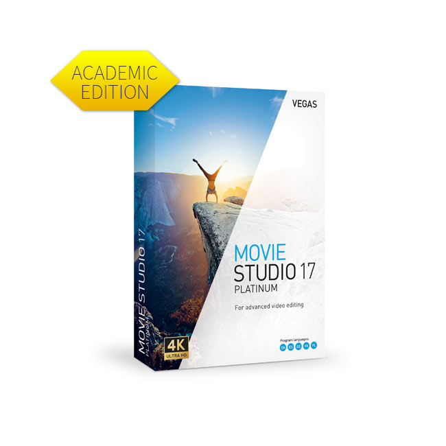 Magix VEGAS Movie Studio 17 Platinum (Academic) ESD