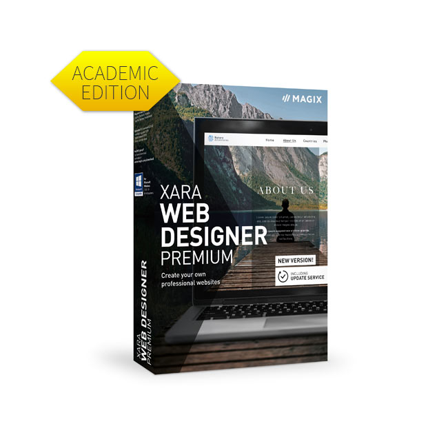 Magix Xara Web Designer 17 Premium (Academic) ESD