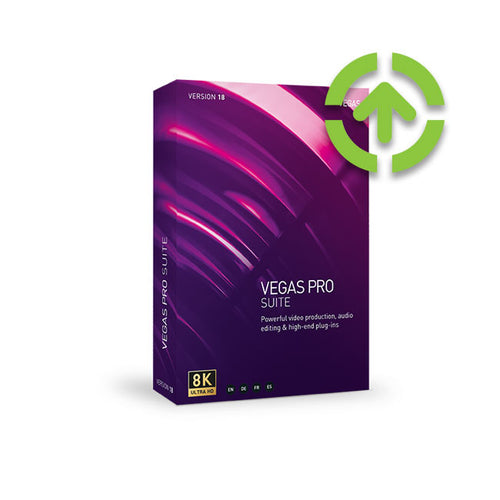 Magix Vegas Pro 18 Suite (Upgrade from Previous Version) ESD