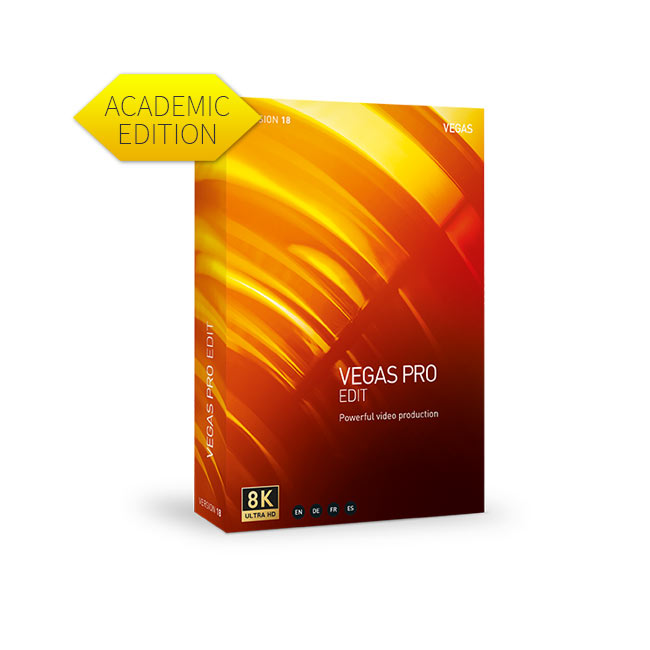 Magix Vegas Pro 18 Edit (Academic) ESD