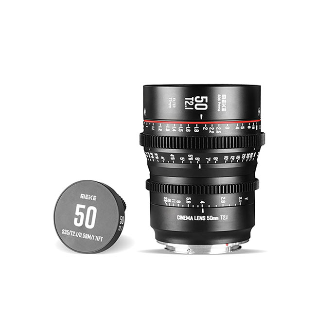 Meike Cinema Super35 50mm T2.1 EF Lens - Final Sale, No cancellations, No returns